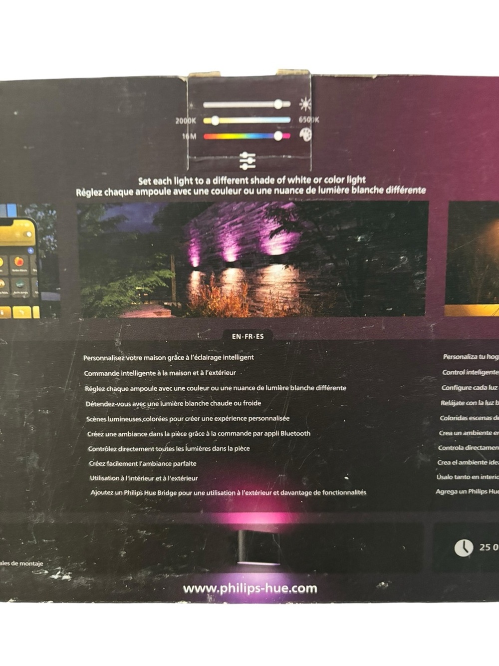 Philips Hue Smart Lighting Kit - Black with Purple Accent - Picture 5 of 8